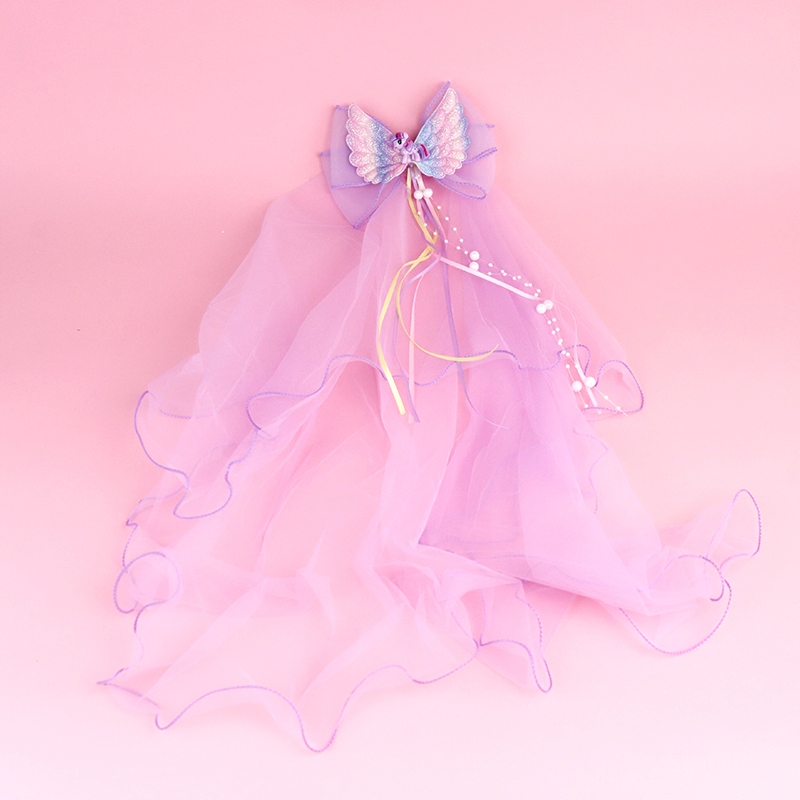 Angel Pony Veil Para Niños 2