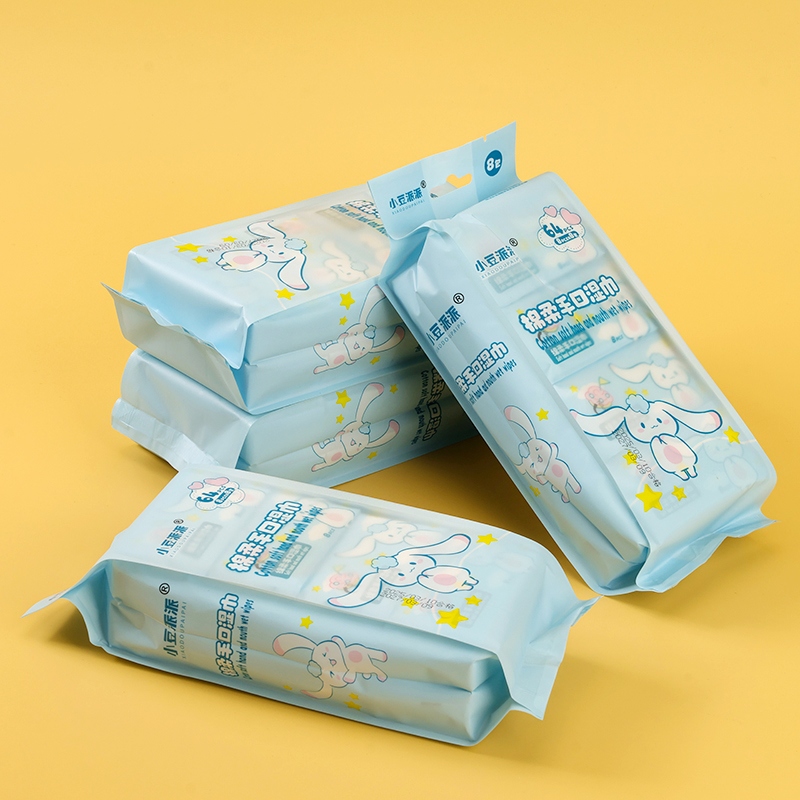 Mini 8 Pack 1361 Blue Wipes