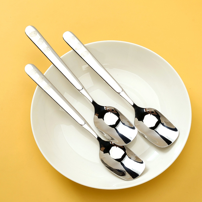 Rich Good Luck Square Spoon 4