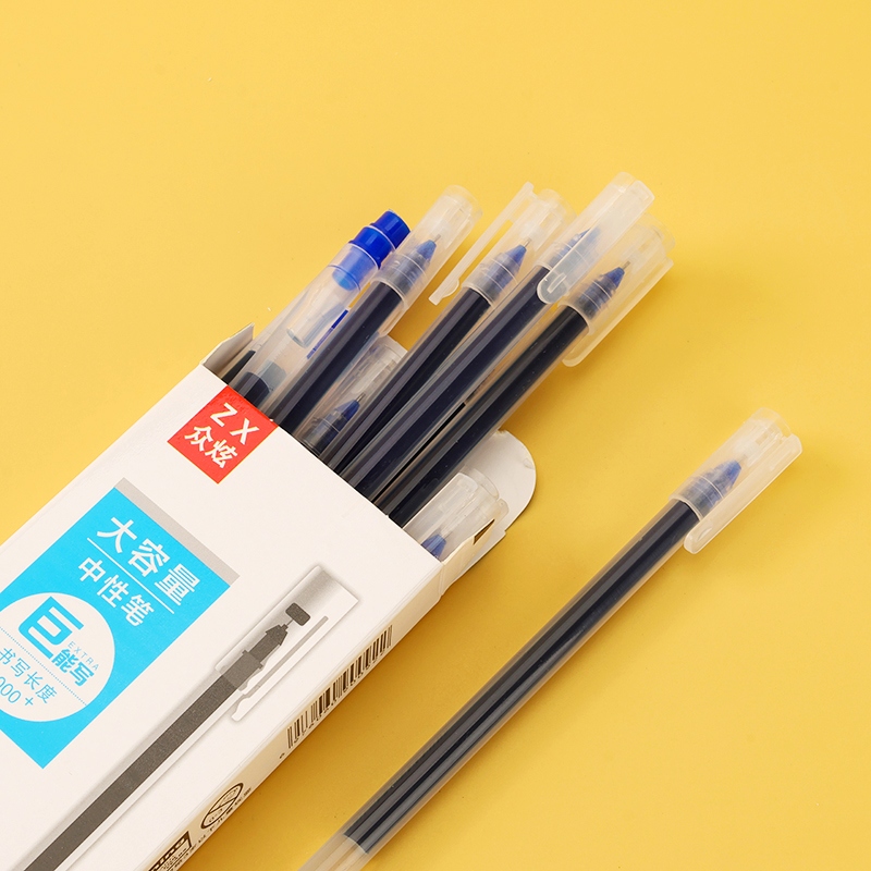 Zhong Xuan A98 Giant Can Write Gel Pen Blue (12) 4