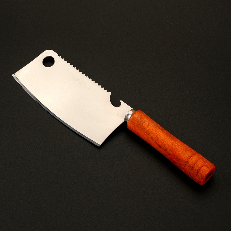 Pequeño Cuchillo de Cocina Con Mango de Madera 3