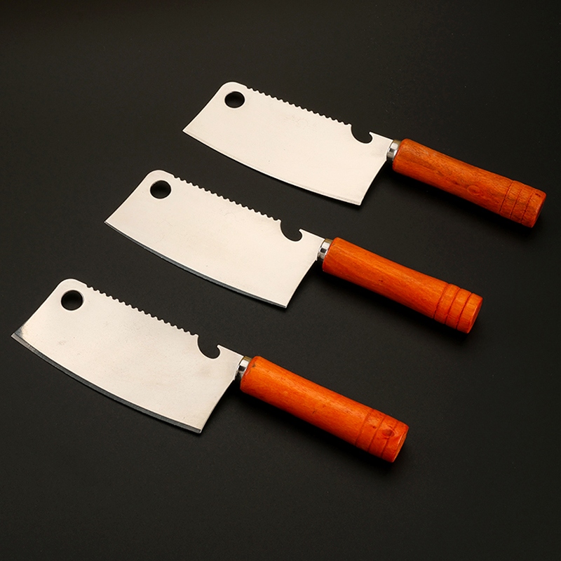 Pequeño Cuchillo de Cocina Con Mango de Madera 4