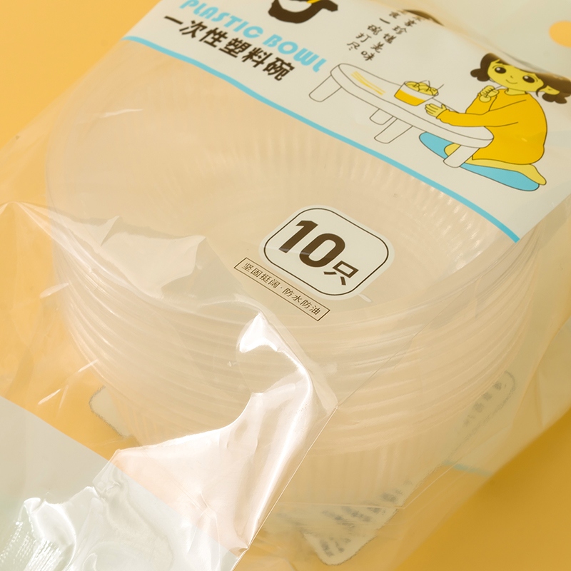 Tazón de Plástico AMS-182 350ml (10 Solamente) 3