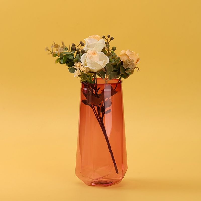 Patrón Vertical de Vase-octagonal de Plástico