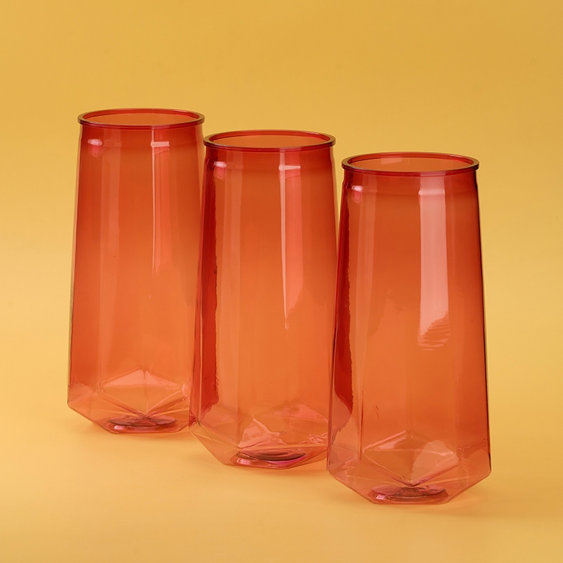 Patrón Vertical de Vase-octagonal de Plástico 4