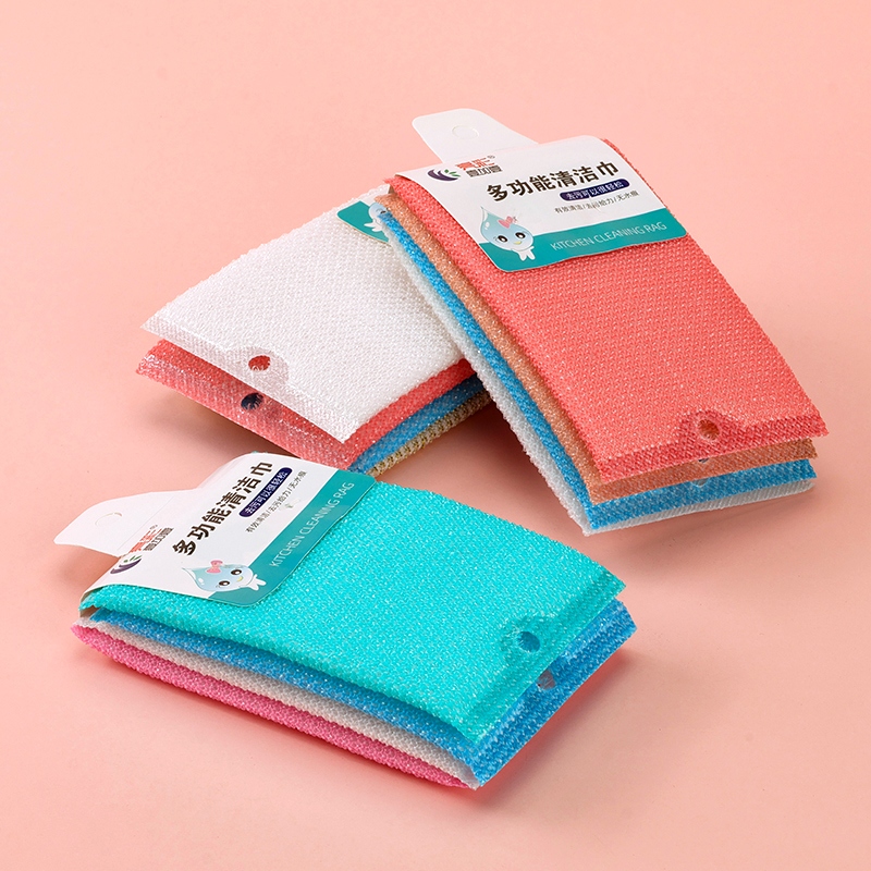 911 Cuatro Piezas de Color Lingjiao Scouring Pad 2