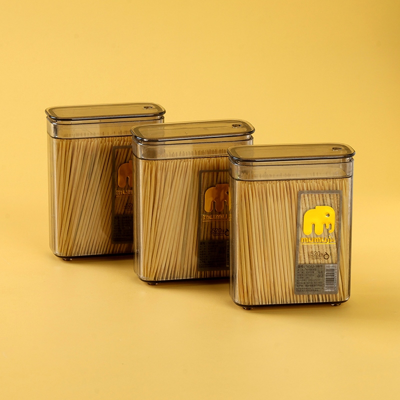 Mumujia 1019 Ligero de Lujo Rectangular Head Layer Toothpick 4