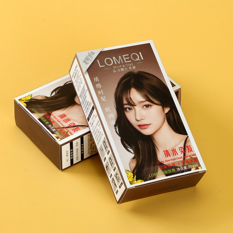 30glomeql Colorful Hair Coloring Cream (Coffee) 3