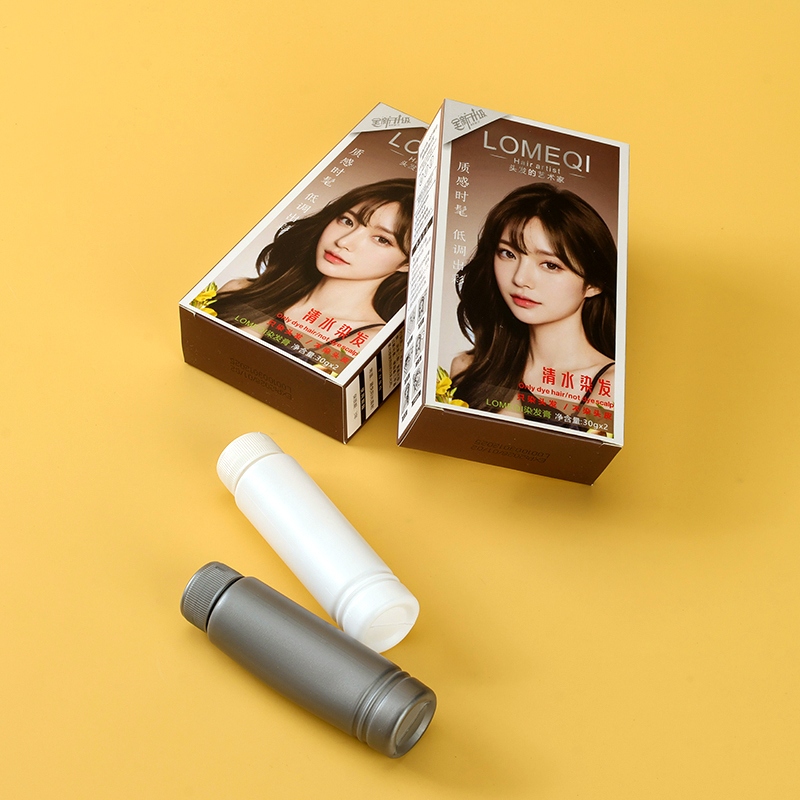 30glomeql Colorful Hair Coloring Cream (Coffee) 4