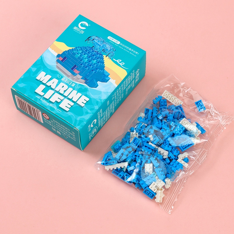 Chao Le Chuang Marine Animal Assembled Building Blocks (Random Style) 4