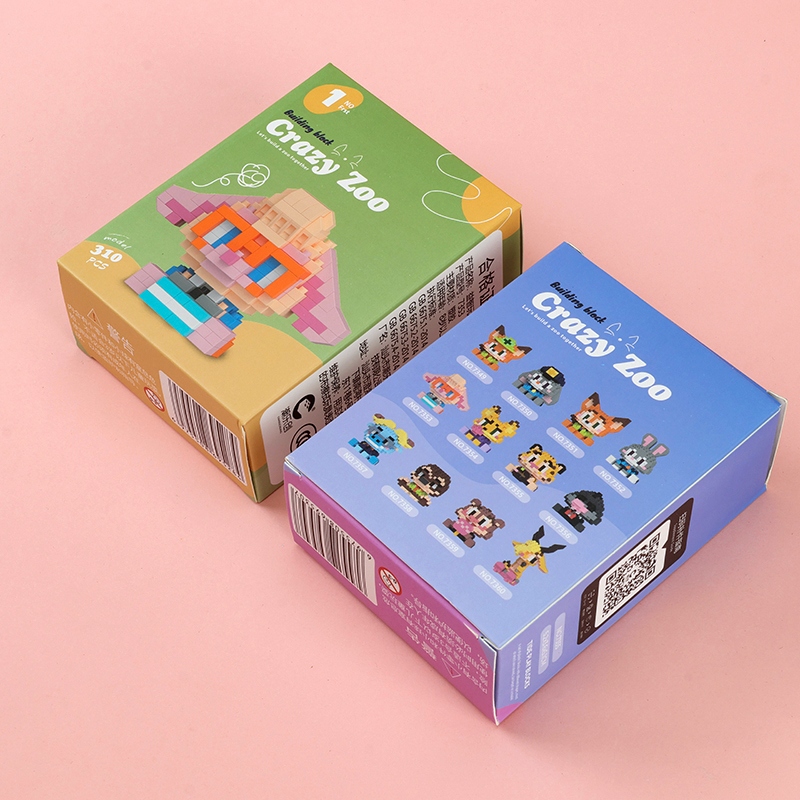 Chao Le Chuang Animal City Assembled Building Blocks (Random Style) 3