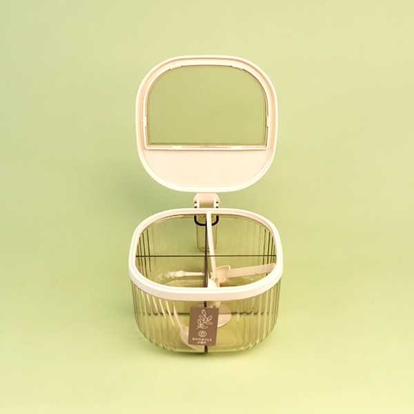 3798 Light Luxury Transparent Four-compartment Seasoning Box 4