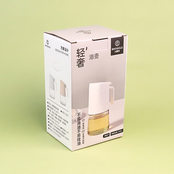3827 Caja de Aceite de Vidrio de Lujo Ligero 550ml 5