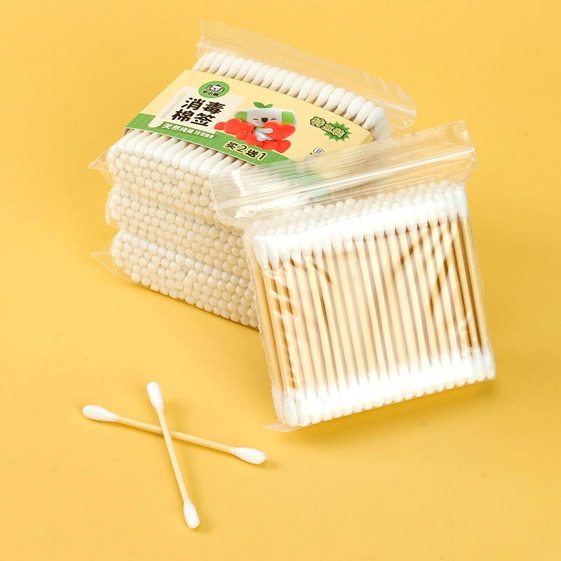 Mi Xiaoqi 7037 Tres Paquetes de Hisopos Esterilizados de Algodón 4