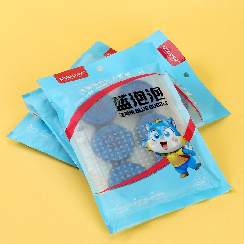 Youdebao Y7537 Blue Bubble 6 Pack Toilet Cleaning Spirit