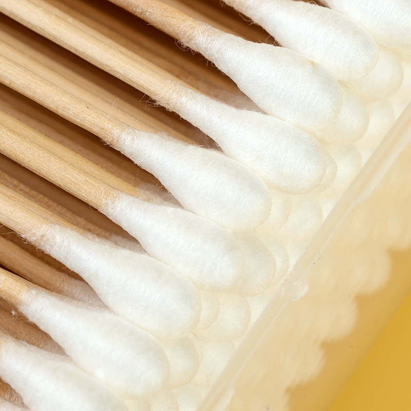 Hua Fu Yu 805 Gold Standard Flat Square Box Cotton Swab (150) 3