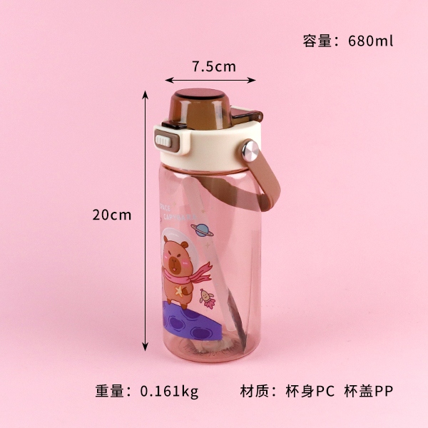 9360 Capi Barati Hand Plastic Cup (680ML) 3