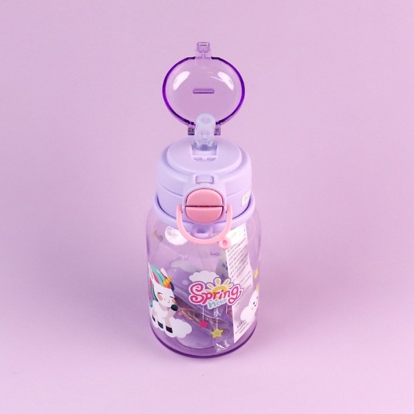 LF-2039 Correa de Dibujos Animados Agua Taza de Plástico (600ml) 4