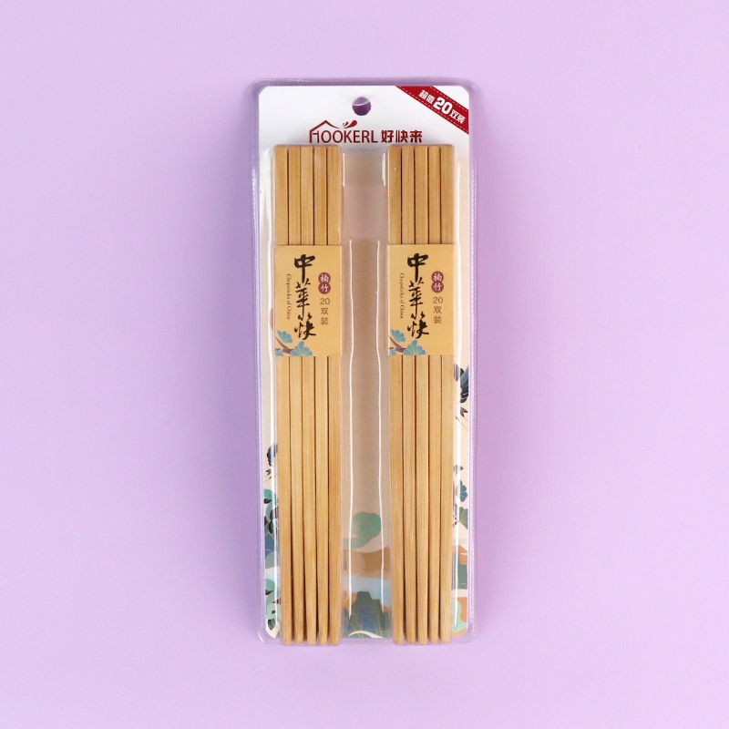ZK8874 Pares de Palillos Chinos (20 Pares)
