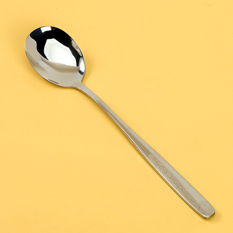 YLZ-7473 Korean Stone Pattern No.2 Spoon 3