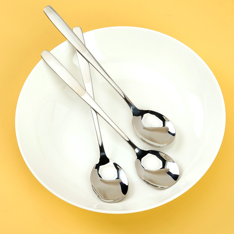 YLZ-7473 Korean Stone Pattern No.2 Spoon 4