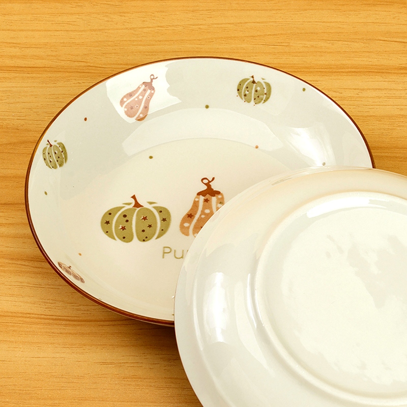 Yongfeng Plato de Fruta de 7 Pulgadas (Pumpkin) 5