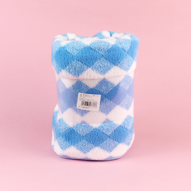 8336 Coral Fleece Rhombic Edge Bath Towel 2