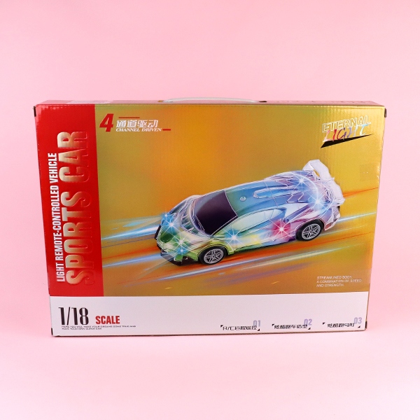 JT3606 Pintura Metálica Pintura Transparente Shell Music Light Dig Coche Deportivo (1:18) 4