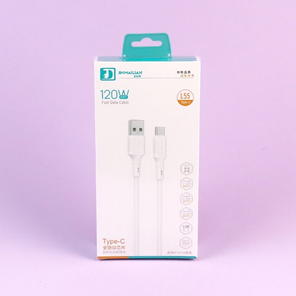 L55-120W Super Soft Anticongelante Cable de Datos 1.2 M (Huawei) 4