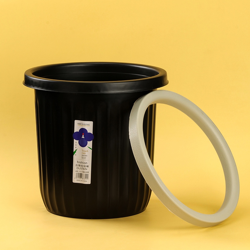 312 Anillo de Presión Negra Basura 3