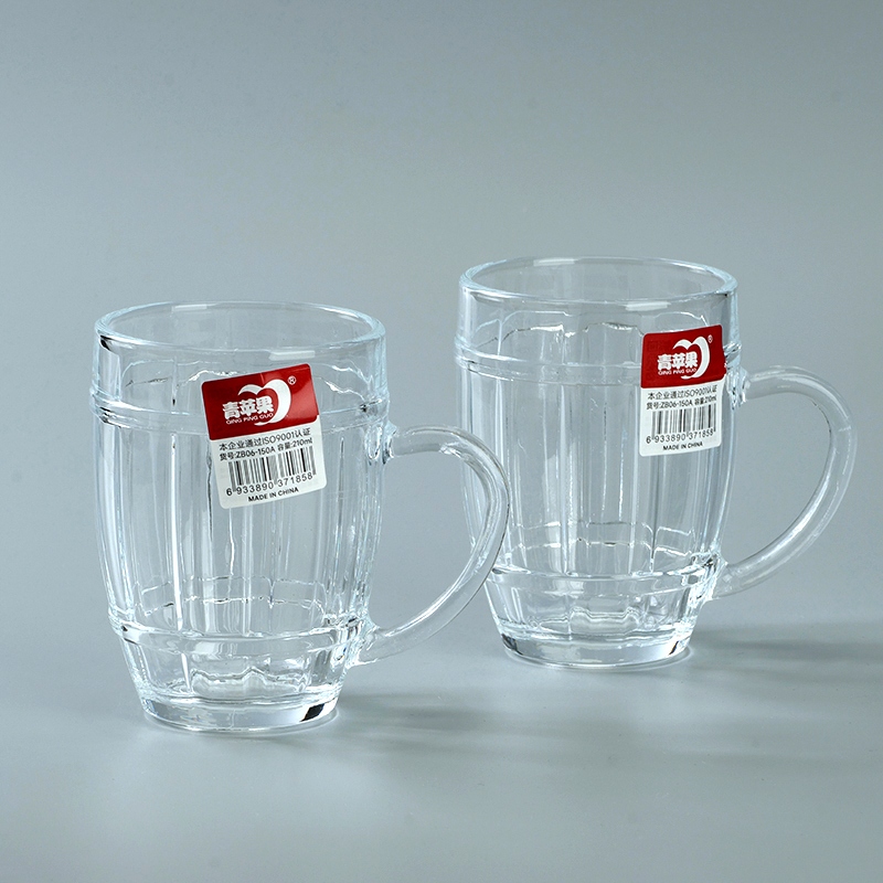 ZB06-150 Taza de Vidrio (255ML Estilo Aleatorio) 6