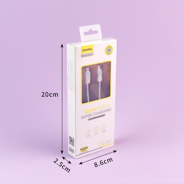 Q51CTC-100W Línea de Datos de Carga Rápida de Cristal de Hielo Totalmente Compatible (Huawei) 3
