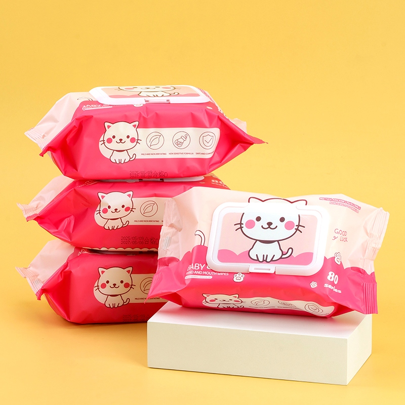 John Soft Wet Wipes -1835 Kitten (Foreign Trade Edition) 3