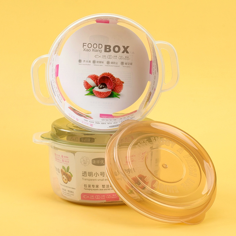 Caja de Almacenamiento de Esmalte Transparente de Tamaño Pequeño 4
