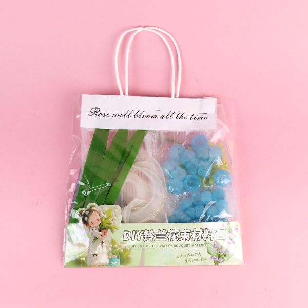 * 8014DIY Lily of the Valley Bouquet Material Bag 4