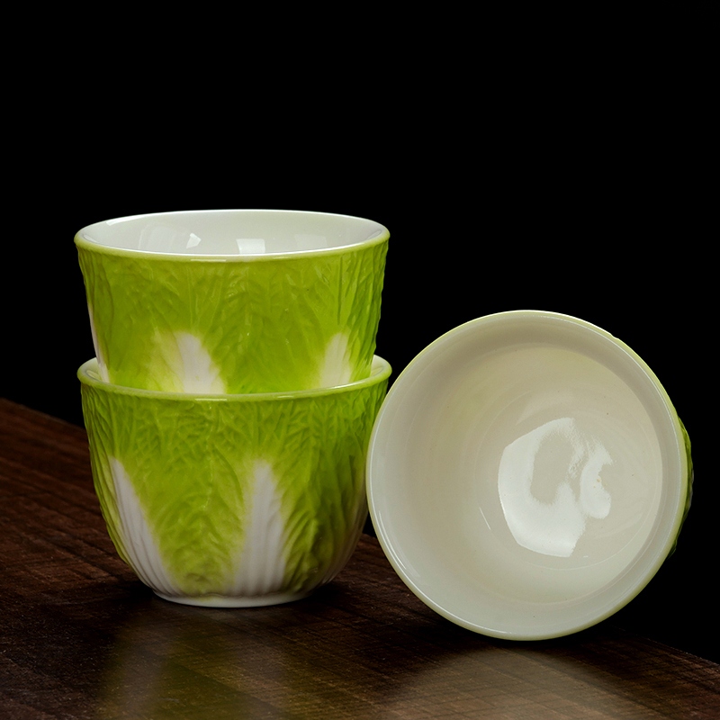 Nueva Taza de Cerámica de Repollo Chino 3