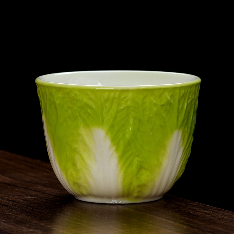 Nueva Taza de Cerámica de Repollo Chino 4