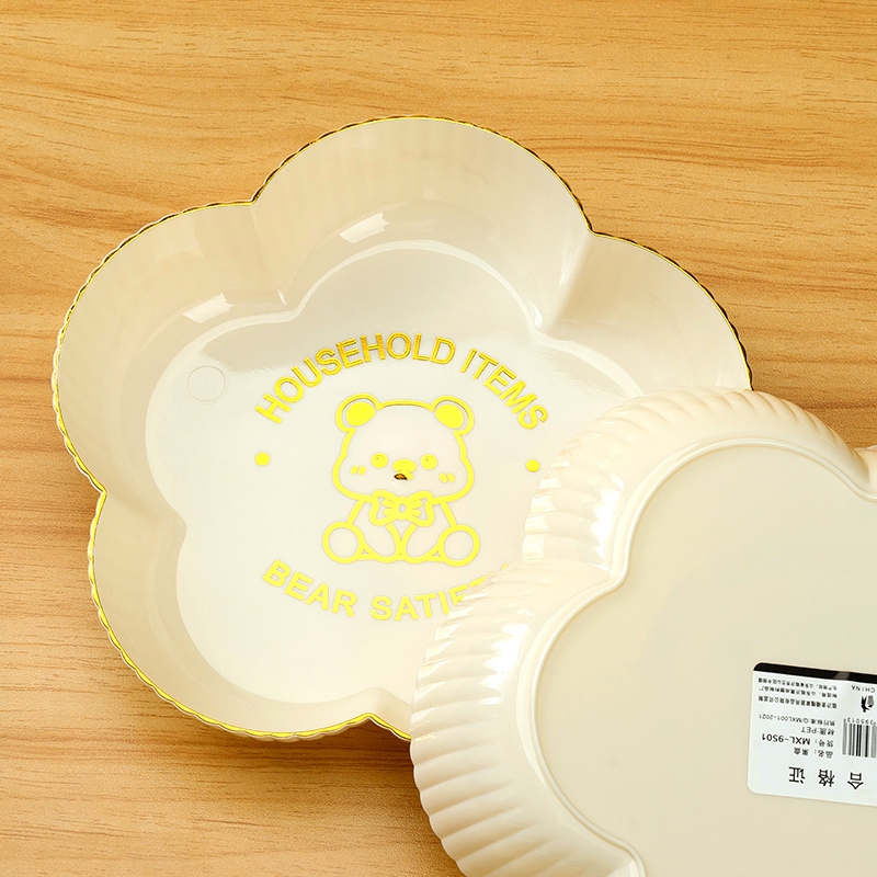 9501 Phnom Penh Flower Bear Fruit Plate 4