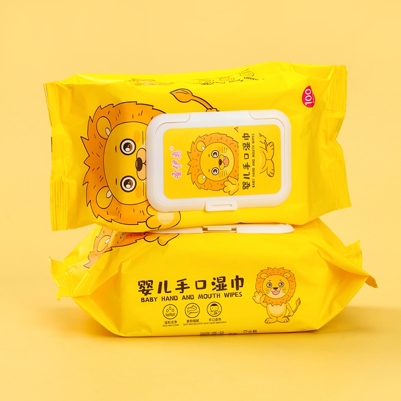 Saint-io 0593 Little Lion Wipes 100 Tablets 4
