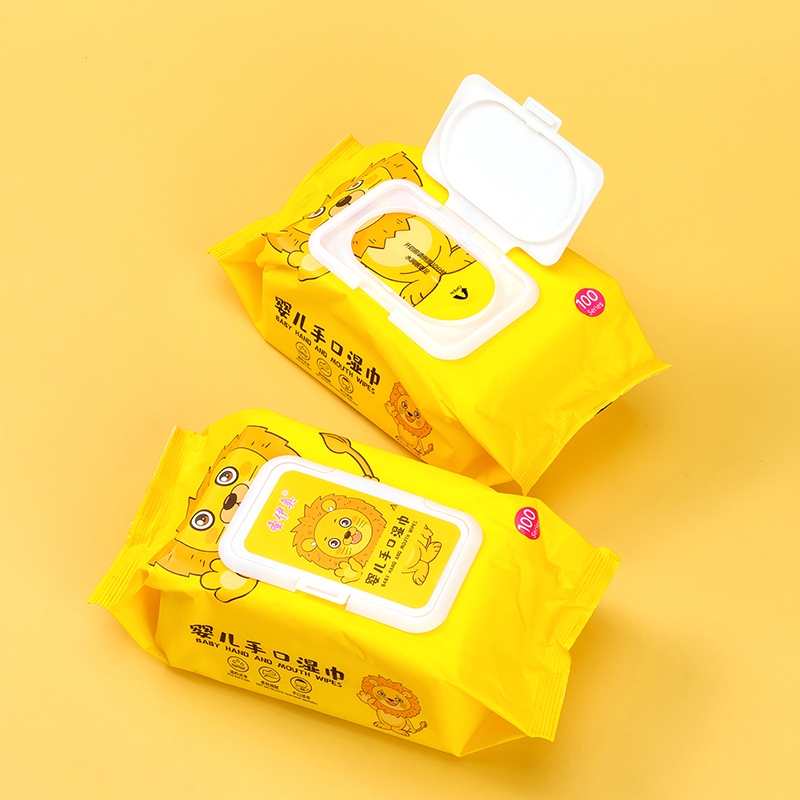 Saint-io 0593 Little Lion Wipes 100 Tablets 5