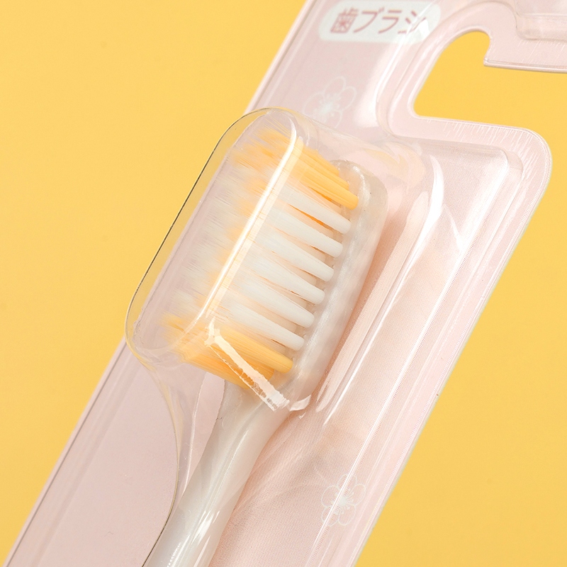 Cerezo Blossom Thin Soft Doble Capa Gingival Protección Cepillo de Dientes A- 665 4