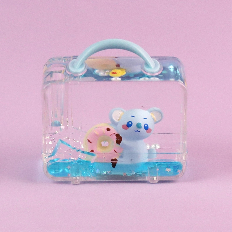 SY27 Azul Claro Coco Koala Cristal Ornamentos