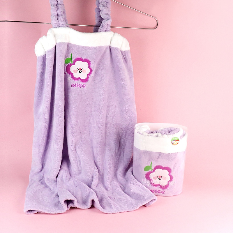 YJ-758 Orchard Orgánico Vestido de Baño de Hombro 2