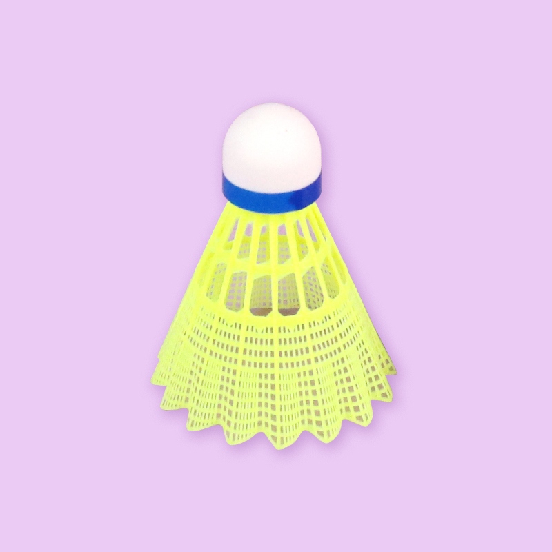 06 Nylon Badminton Amarillo (6 Pack) 2