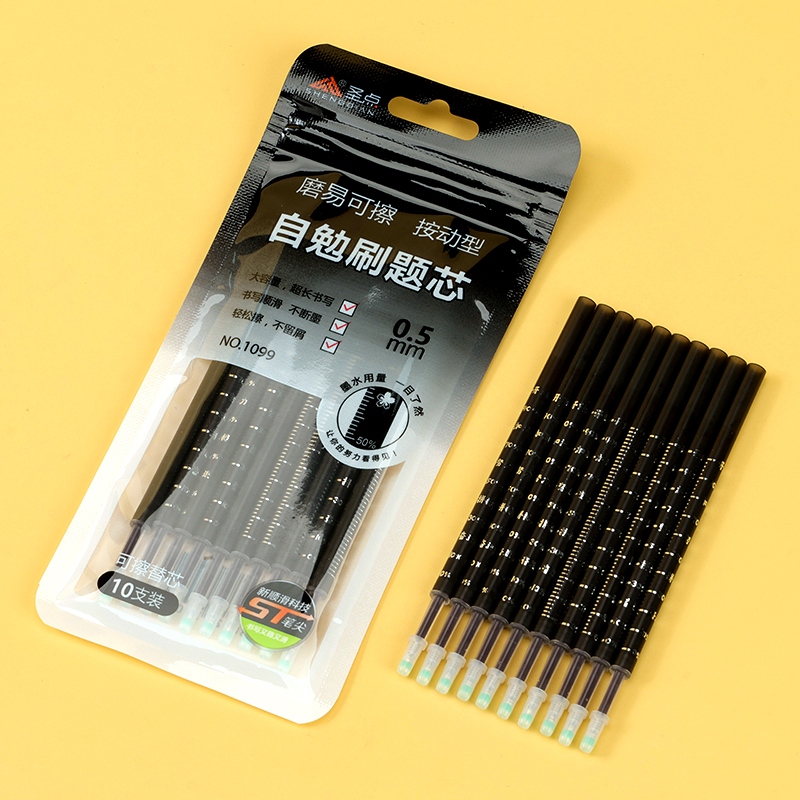 Santo Punto 1099 Relleno Negro Borrable 10 0.5mm 3