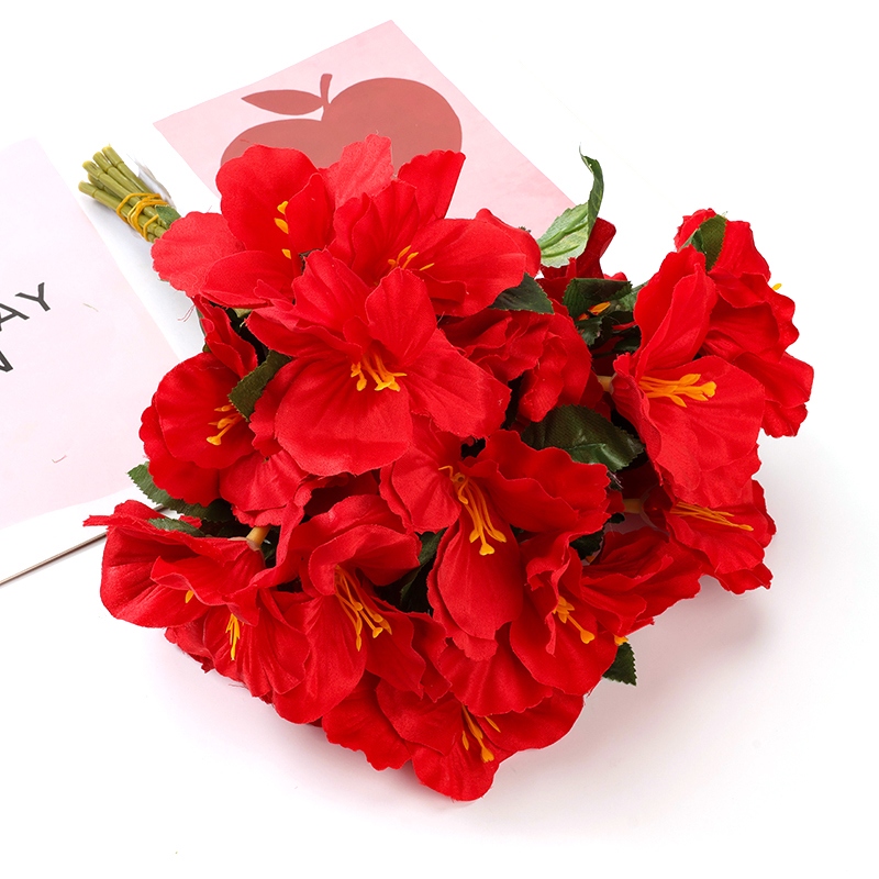 3 Flores Individuales Mixtas (Aproximadamente 36cm) 5