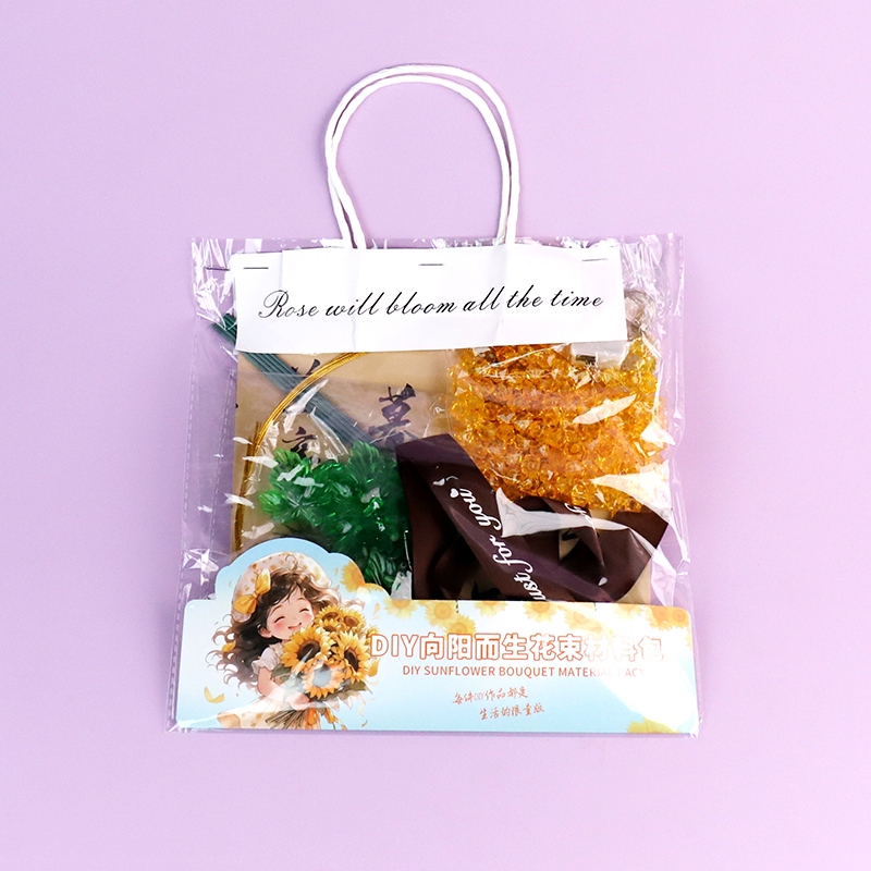 8021DIY Sunny Bouquet Bolsa de Material 2