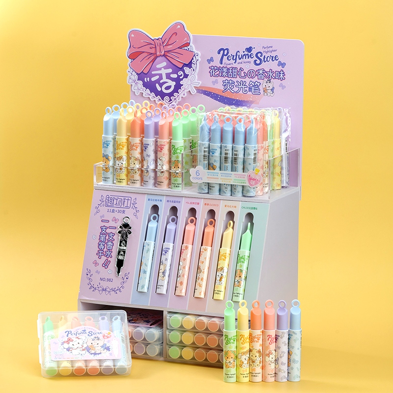 BL-982-2-6 Flower Sweetheart and Perfume Highlighter-display Rack 4