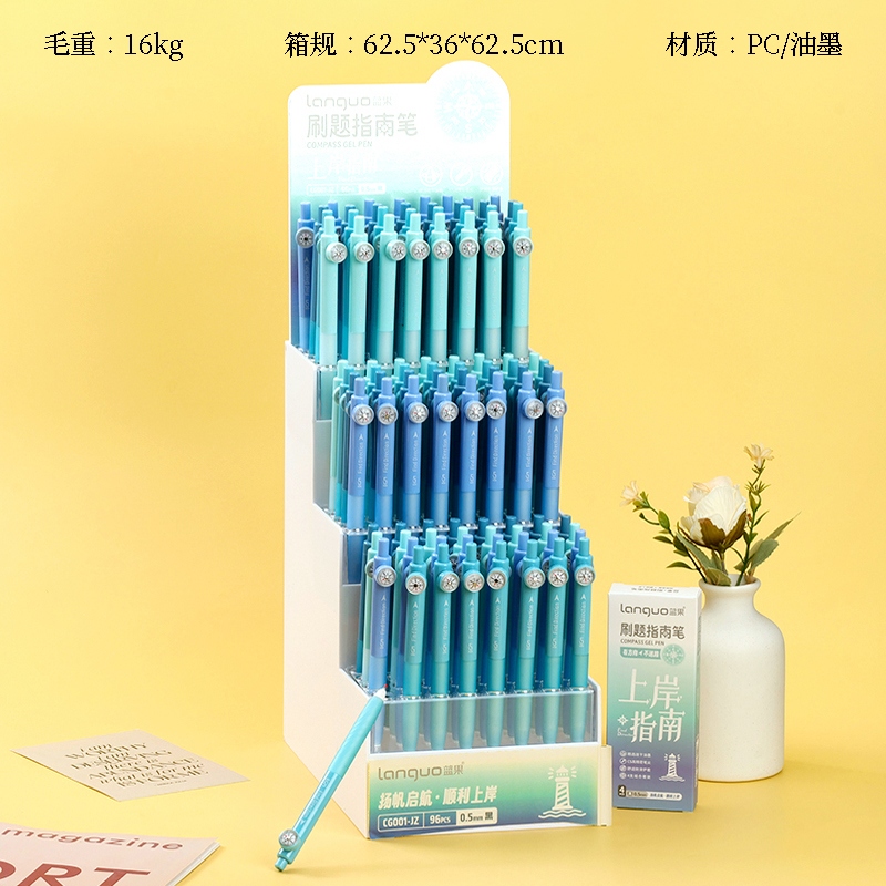 Blue Fruit CG001-JZ Pincel Pluma Prensa Gel Pen-display Rack