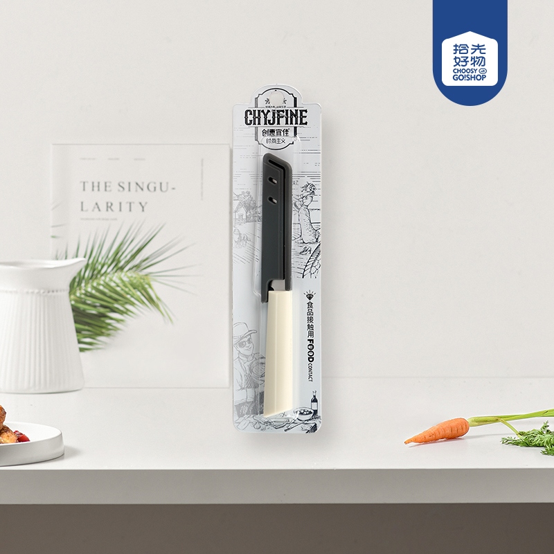 TF-521 Cuchillo de Frutas Cuadradas (Con Cuchillo)